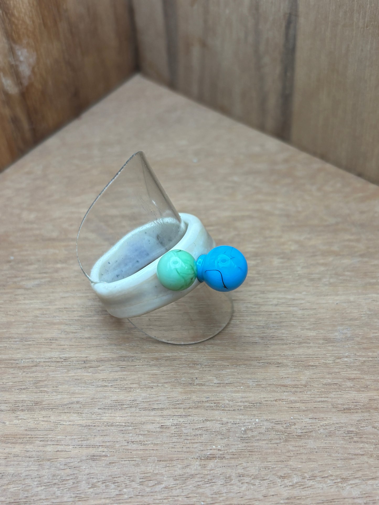 Glass Colorful ring.