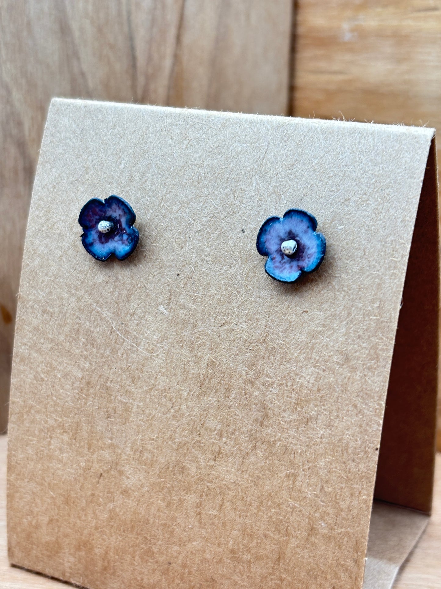 Hanami Enamel Studs